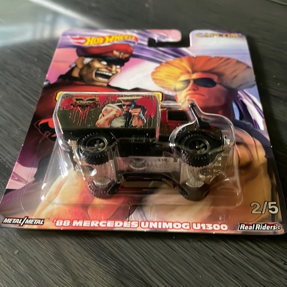 Hotwheels Capcom StreetFighter V Real Riders 2/5 - Picture 3 of 12